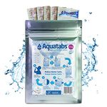 Aquatabs NaDCC 67 MG x 50 World's #1 Water Purification Treatment Tablets 1 Tablet = 10 litre (1 Pack, 67 MG)