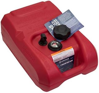 attwood 8803LPG2 EPA and CARB Certified Portable Boat Gas Tank with Gauge, 3 Gallon Capacity