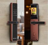 Denler DL04H Rose Gold Smart Lock Digital Door Lock Wi-Fi Remote Unlock Using App, Fingerprint, RFID Card, PIN, Manual Key Access 3 Years Warranty…