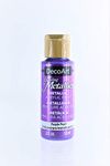 2-Pack - DecoArt Dazzling Metallics Acrylic Colors - Purple 2-Ounces Each