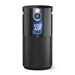 Shark AP1000 Clean Sense Air Purifier MAX, Allergies, HEPA Filter, 1100 Sq Ft, XL, Living Room, Whole Home, Captures 99.98% of Particles, Pollutants, Dust, Smoke, Allergens & Smells, Grey