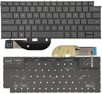 Laptop Replacement Keyboard Backlight for 9500 9700 Laptop with US Layout ANTWELON Laptop Keyboard