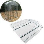 Portable Greenhouse Cover, 56" x 28" x 76" Walk-in Greenhouse for Outdoors, Indoor Outdoor Mini Greenhouse Parts Replacement Cover, PVC Garden Green House Cover, Grow Plants or Flowers in Any Season