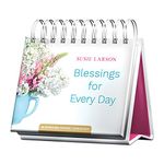 DaySpring Flip Calendar, Susie Larson, Blessing for Every Day, White, 49911