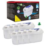 FilterLogic FL402H | Pack of 8 - Water Filter Cartridge Compatible with Brita Maxtra+