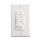 Kichler Lighting 370036IVTR 6-Speede DC Wall Control Transmitter, Ivory Finish