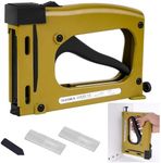 Picture Frame Stapler, Portable Point Driver Flexible Point Gun, Picture Framing with 1000 Points, Picture Frame Point Driver for Artist Framing Paintings and Pictures