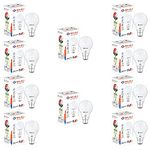 Bajaj Ivora Hb Led Lamp 9W Cdl Cool Daylight | Energy Efficient | Environment Friendly | Ir, Uv Free | 3.5 Kv Surge Protection | Led B22 Bulb For Home | (Pack Of 10) | 1 Yr Warranty