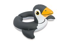 toyshine inflatable penguin shaped swimming pool tub water play centre toy for kids-Black