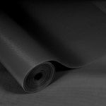 GripEasy Ethylene_Vinyl_Acetate_Eva 45 Cm X 2 M Black Food Grade Eva Multipurpose Shelf Liners Mat Roll Kitchen Drawer, Shelf Mat,Cupboad Mat (Diamond Texture Black, Solid)