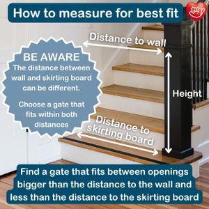 BabyDan Odense Extendable Stair Gate – Adjustable Safety Barrier