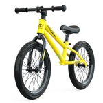 Bueuwe 16 Inch Balance Bike for Big Kids Aged 4 5 6 7 8 and 9 Years Old Boys Girls,Large No Pedal Training Bicycle, Adjustable Seat, Pneumatic Tires, Quick Assembly