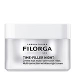 FILORGA's #1 - TIME-FILLER NIGHT - Multi-correction wrinkle night cream - Contains hyaluronic acid - Diminishes wrinkles & corrects signs of fatigue - 50ml