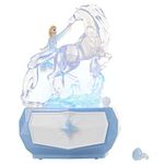 Disney Frozen 2 Elsa & Water Nokk Jewelry Box with Snowflake Ring, Color Changing Light, Plays ââ‚¬Å“Into The Unknownââ‚¬Â