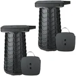 Boreeman 2-Pack Collapsible Stool, 