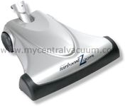 TurboCat Zoom Air Driven Central Vacuum Power Brush in Platinum Silver-Gray