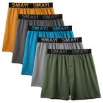 5Mayi Mens Boxers Mens Underwear for Men Pack Boxer Shorts Underwear Man Multipack L