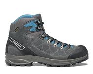 Scarpa Men's Kailash Trek GTX Hiking Boot, Shark Grey/Lake Blue, 43 Regular EU (US M 9.5-10, UK 8.5-9 US)