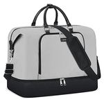 Travel Weekender Bag for Women Overnight Bag with Shoe Compartment Travel Duffel