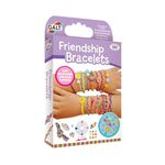 Galt Friendship Bracelets - Jewellery Making Craft Kit for Kids and Activity Pack for Girls and Boys - Colourful Threads, Beads, Stickers and Ribbon - Childrens Birthday Party Gift - Ages 7 Years Plus