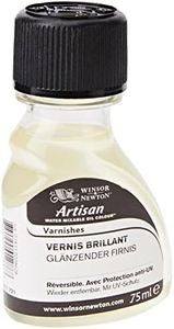 Winsor & Newton Artisan Gloss Varnish, Oil-Based Paint, Transparent, 75 ml