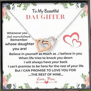 Daughter Gift From Mom - Sterling Silver Daughter Necklaces From Mom Birthday Gifts For Daughter Gifts For Daughters From Mothers To My Daughter Daughter Necklace Mother Daughter Necklace Jewelry