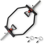Sunny Health & Fitness Olympic Hex Barbell Trap Bar - OB-TRAP