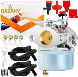 QAZAKY 640298 Carburetor Compatible with Tecumseh OH195SA 5.5HP OHSK70 7HP 4-Cycle Snowblower 2-Stage Craftsman Toro 38571 38575 38576 38577 CCR 6053 Snowthrower Ariens 932036 932504 ST524 50-666