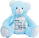 Personalised Blue Large Teddy Bear 