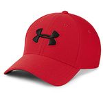 Under Armour Men's Blitzing 3.0 Cap , Red (600)/Black , Medium/Large