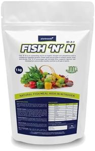 Plant Needs Fish N N 1 kg I Powder I 100 % Organic I Fish Meal Fertilizer I 10-3-1-6 I Australian Certified Organic I
