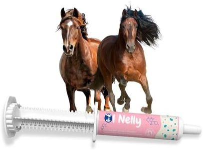 Ol Nelly Horse Probiotics (80cc), Horse Paste Pre and Probiotics +Vitamins &Minerals- 4 Strains and 8 Billion CFU per Serving- Immune and Gastro Health Support for Equines