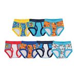 Paw Patrol Boys' Underwear Multipacks, Paw 7pk Brief Multicolored, 2-3 Years