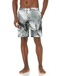 Kanu Surf Men's Barracuda Swim Trunks (Regular & Extended Sizes), Tahiti Black, 2X