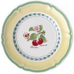 Villeroy & Boch French Garden Valence Bread & Butter Plate : Cherry, 6.5 in, White/Multicolored