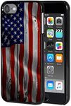 AIRWEE iPod Touch 7 Case,Touch 6/5 Case, Slim Back Cover Hard Plastic Protector Case for Apple iPod Touch 5th/6th/7th Generation,American Flag …