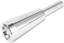 3C Metal Trumpet Mouthpiece, Thicker and Heavier, for Most Standard Trumpets(Silver)