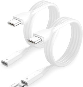 PonJel Cable for Apple Pencil Charger, 2 Pack USB C to Apple Pencil Adapter 3.3FT/1M, USB Charger Cable Compatible with Apple Pencil 1st Generation iPad Pen Charger Cord (Charging Only)