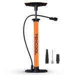 TEKCOOL Cycle Pump for Bicycle High Pressure Air or Football, Balloon for Quick Inflation for Tyre Inflator with Needle Portable Air for Bicycle, Balls