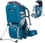 WIPHA Lightweight Baby Backpack Carrier, Adjustable Hiking Backpack Carrier for Toddlers, Breathable Design, Travel Carrier with Sun Canopy (Blue)