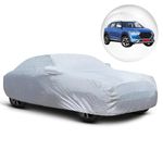 Autofy SilverShield All Weather Protection Car Cover for Nissan Magnite [Year 2020 Onwards]|Dust, UV, Heat Resistant with Soft Cotton Flock Inner Layer|Triple Stitched, Mirror Pockets & Customised Fit