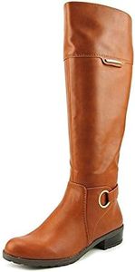 Alfani Womens Jadah Closed Toe Knee High Fashion Boots, Brown, Size 6.0