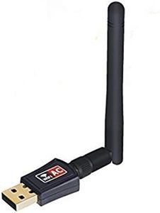 Ezonedeal WiFi Adapter,AC600Mbps Dual Band USB Wireless Adapter with High Gain Antenna,802.11ac/n/g/b Network LAN Card for Desktop/Laptop/PC Support Windows XP/Vista/7/8/8.1/10 Mac OS X 10.4-10.12