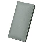 Wallets for Women RFID Blocking Ultra Slim Leather Credit Card Holder Clutch by GOIACII