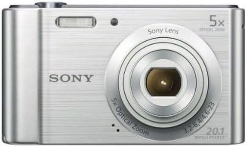 Sony W800/S 20.1 MP Digital Camera (Silver)