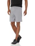 Amazon Essentials Men's Performance Tech Loose-Fit Lightweight Shorts (Available in Big & Tall), Pack of 2, Grey/Navy, M