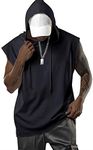 Aixdir Men's Workout Hooded Tank To