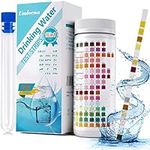 16 in 1 Premium Drinking Water Test Kit - 125 Home Water Quality Test Strips for Well and Tap Test Kit - Testing for pH, Hardness, Chlorine, Lead, Iron, Copper, Nitrate, Nitrite, etc