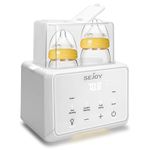 Bottle Warmer for Baby, 6 in 1,breastmilk,Formula Milk Warmer,Baby Food Heating,Baby Water Warmer,Breast Feeding Essentials and Baby Bottle-Feeding Supplies