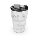 Headway Java Insulated Travel Coffee Mug Tumbler with Flip lid keeps Cold for 6 Hours and Hot for 3 Hours | 100% Spill proof | Antislip Grip| Perfect for Travel/Office/Home - 360 ML
